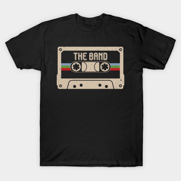 Personalized The Music Band Name Birthday Vintage Cassette Tape T-Shirt by Horton Cyborgrobot